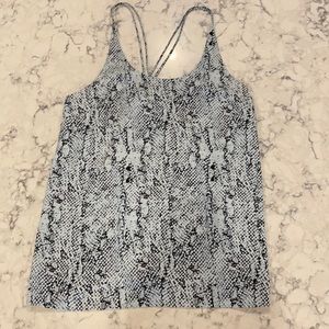 Cooper & Ella Snake Skin Top